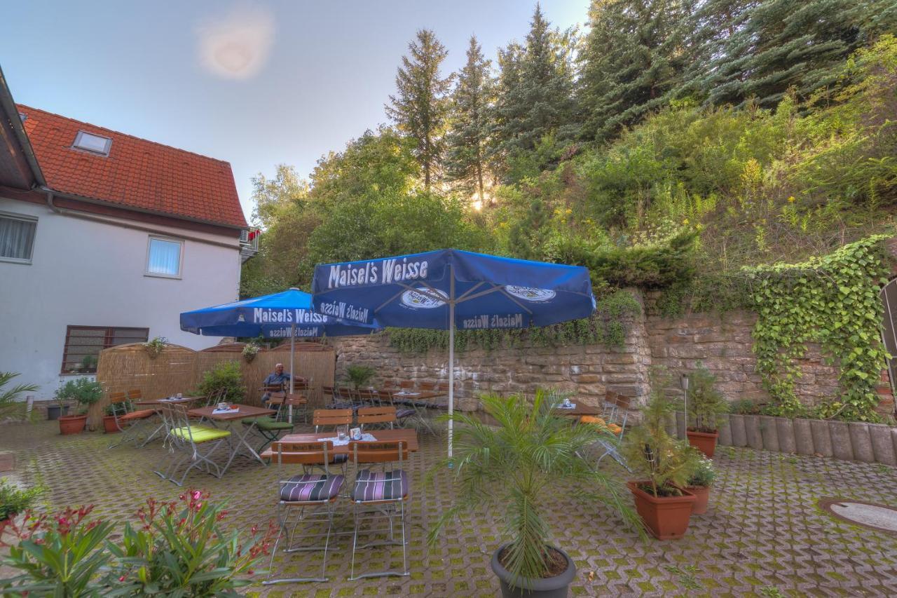 Hotel - Pension & Gaststaette "Alter Koenig" Hettstedt 外观 照片