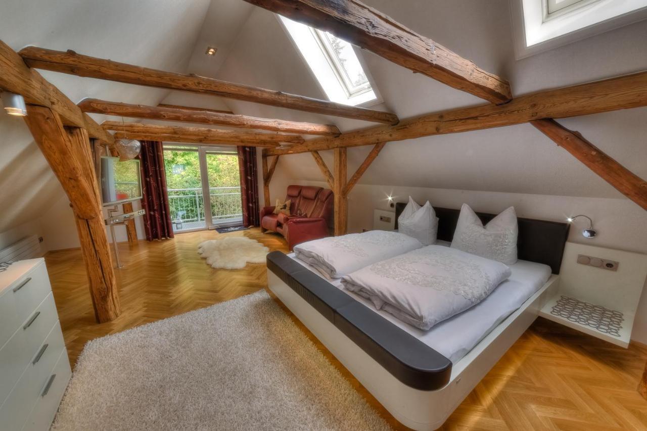 Hotel - Pension & Gaststaette "Alter Koenig" Hettstedt 外观 照片